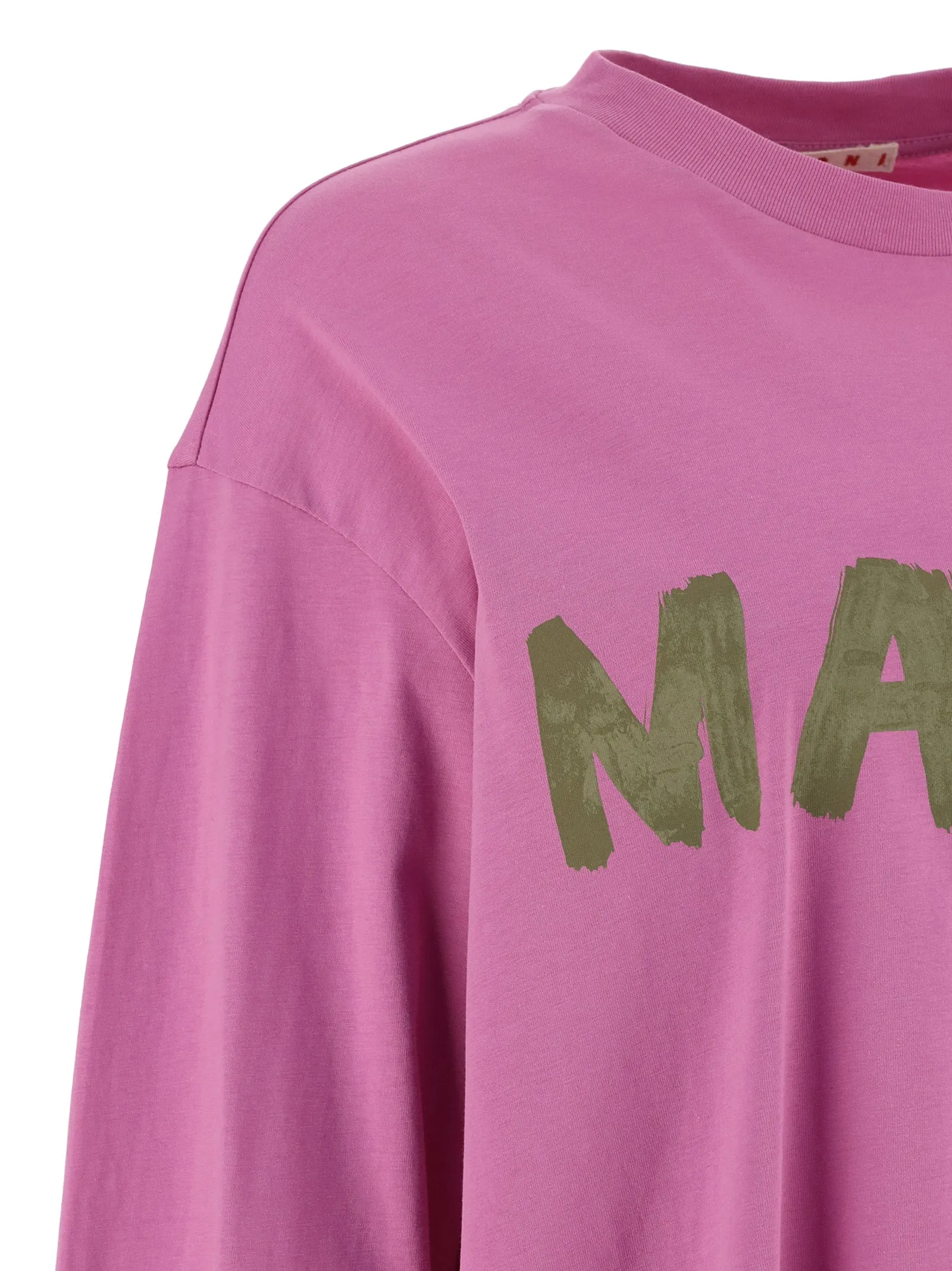 Marni Logo Printed Crewneck T-Shirt