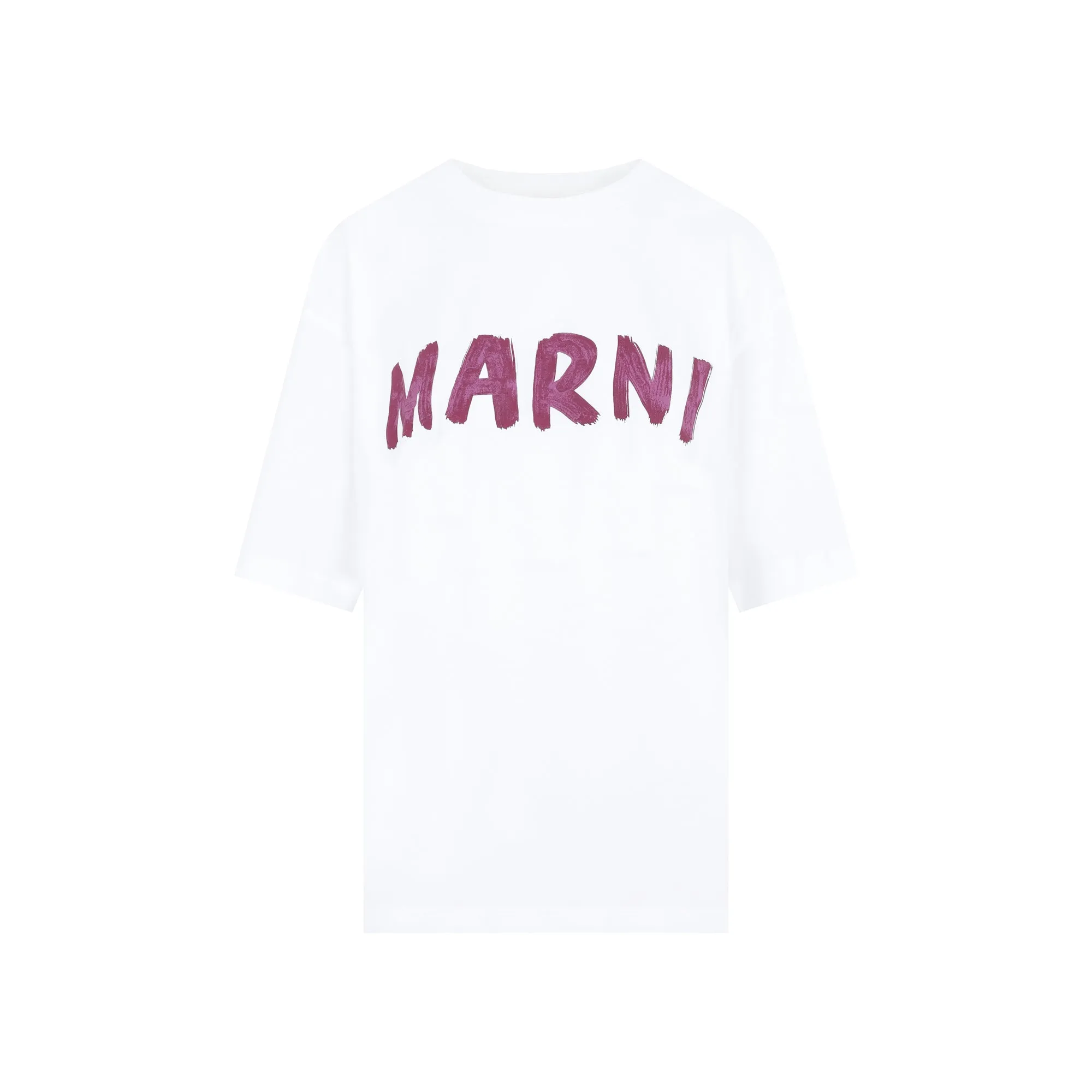 Marni Logo Printed Crewneck T-Shirt