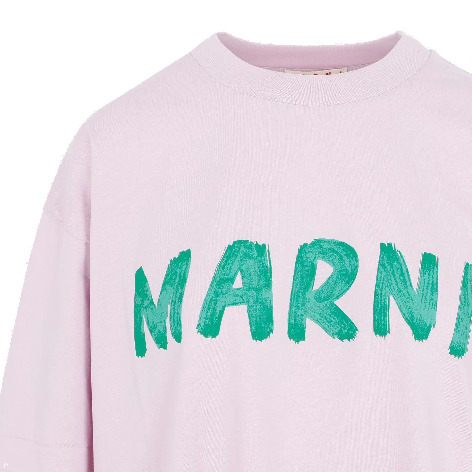 Marni Logo Printed Crewneck T-Shirt