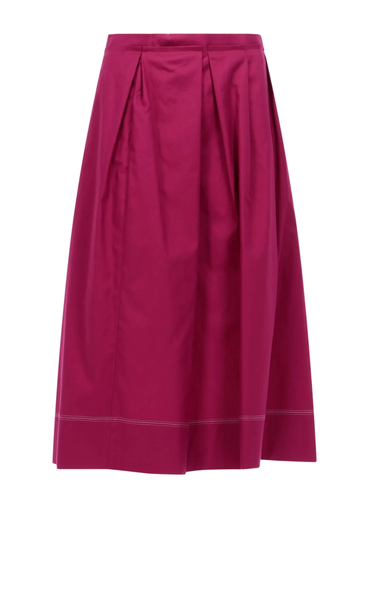 Marni Pleat-Detailed Midi Skirt
