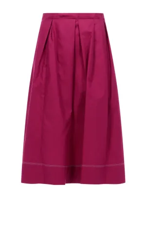 Marni Pleat-Detailed Midi Skirt