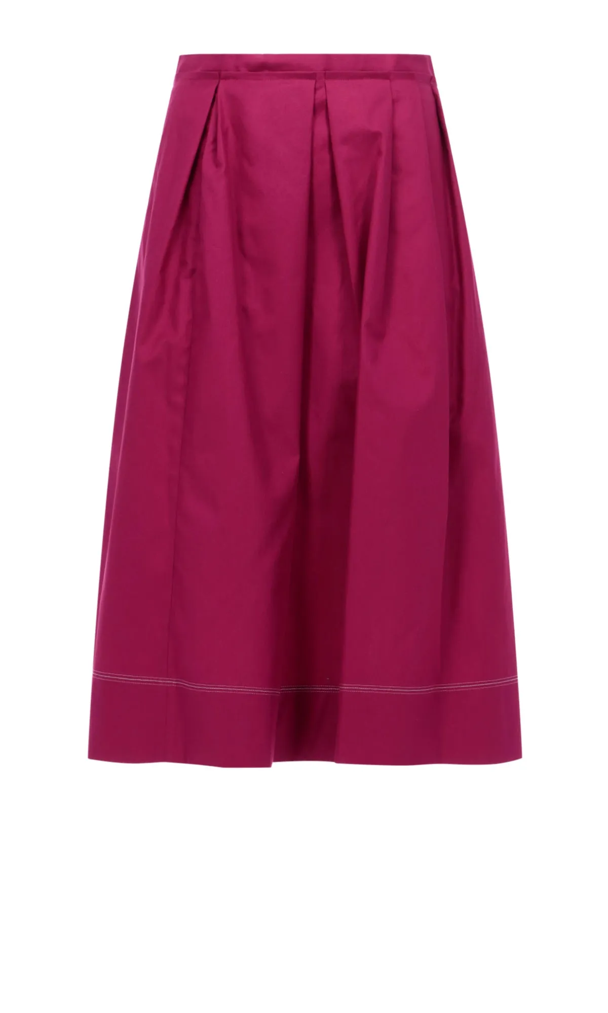 Marni Pleat-Detailed Midi Skirt