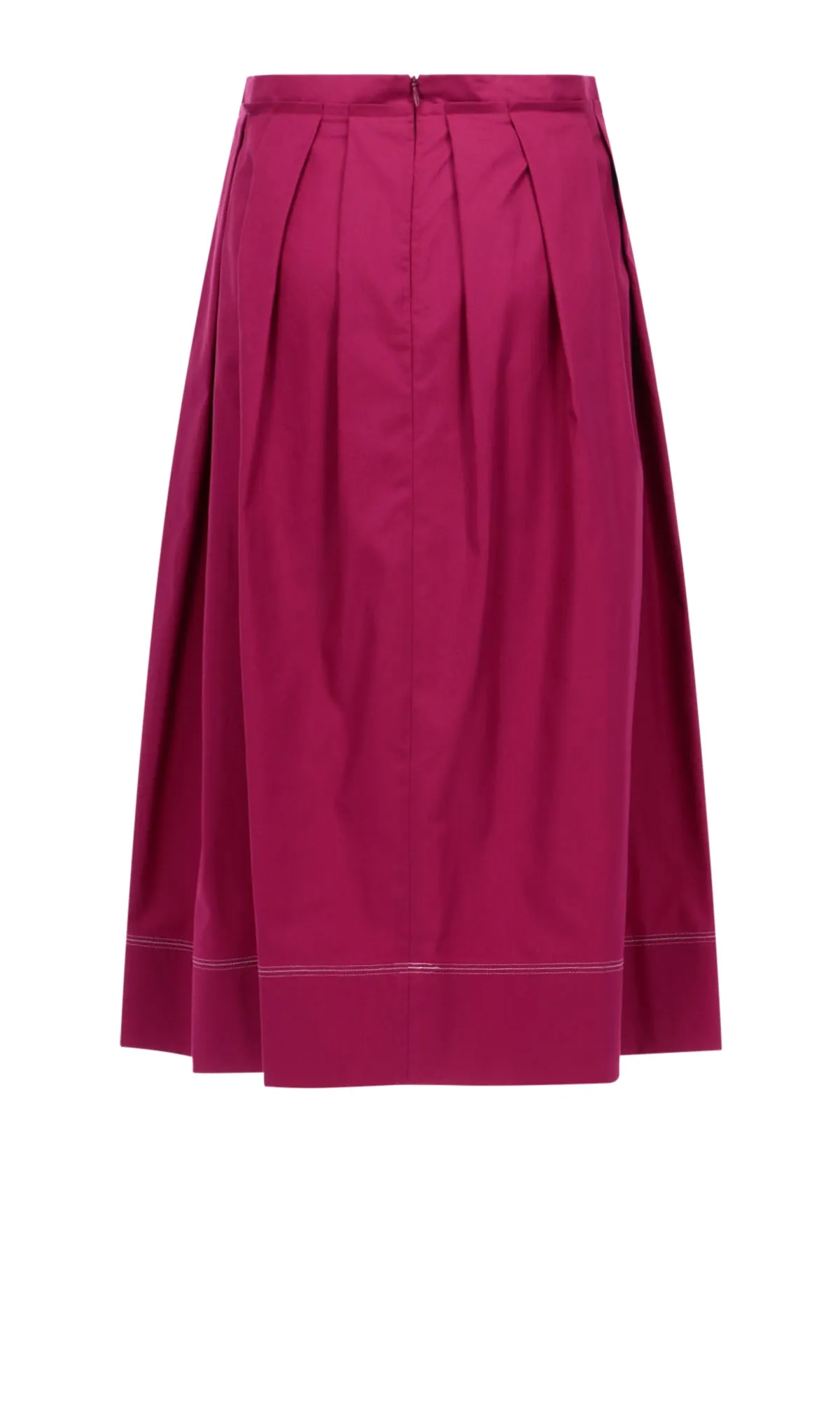 Marni Pleat-Detailed Midi Skirt