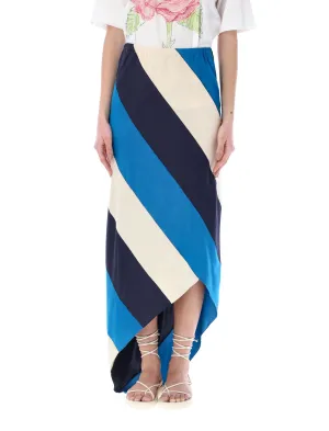 Marni Spiral Jersey Midi Pencil Skirt