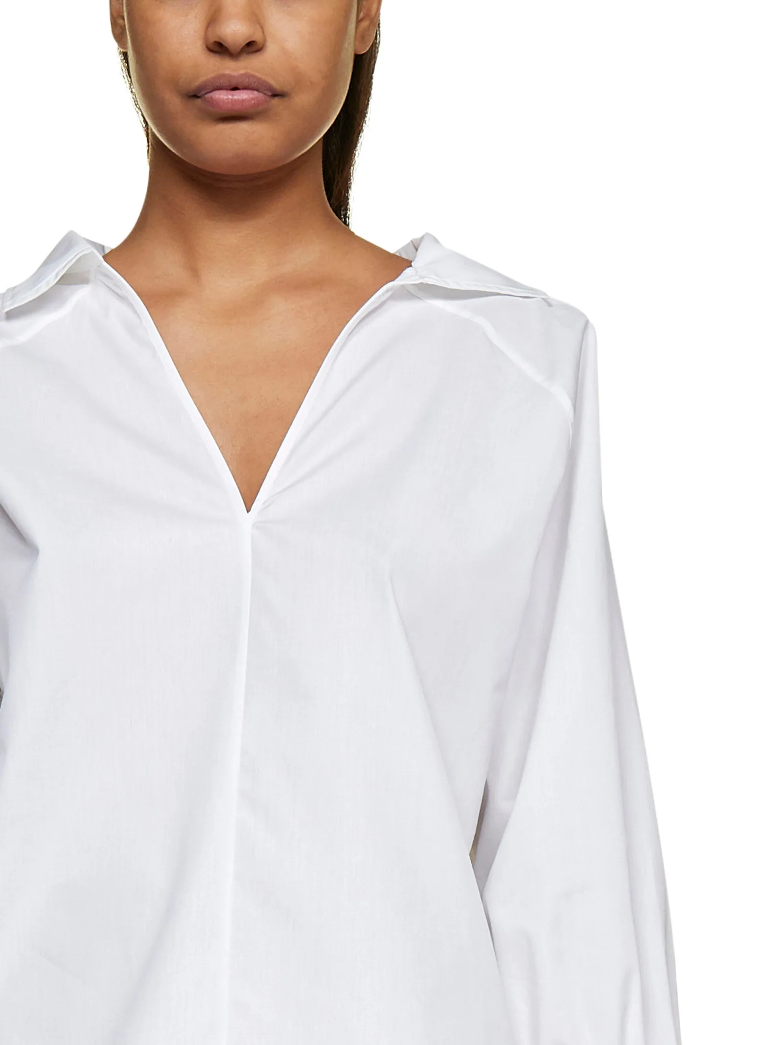 Marni Straight Hem V-Neck Shirt