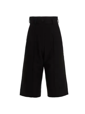 MATRIEL Pressed-Crease Tailored Shorts