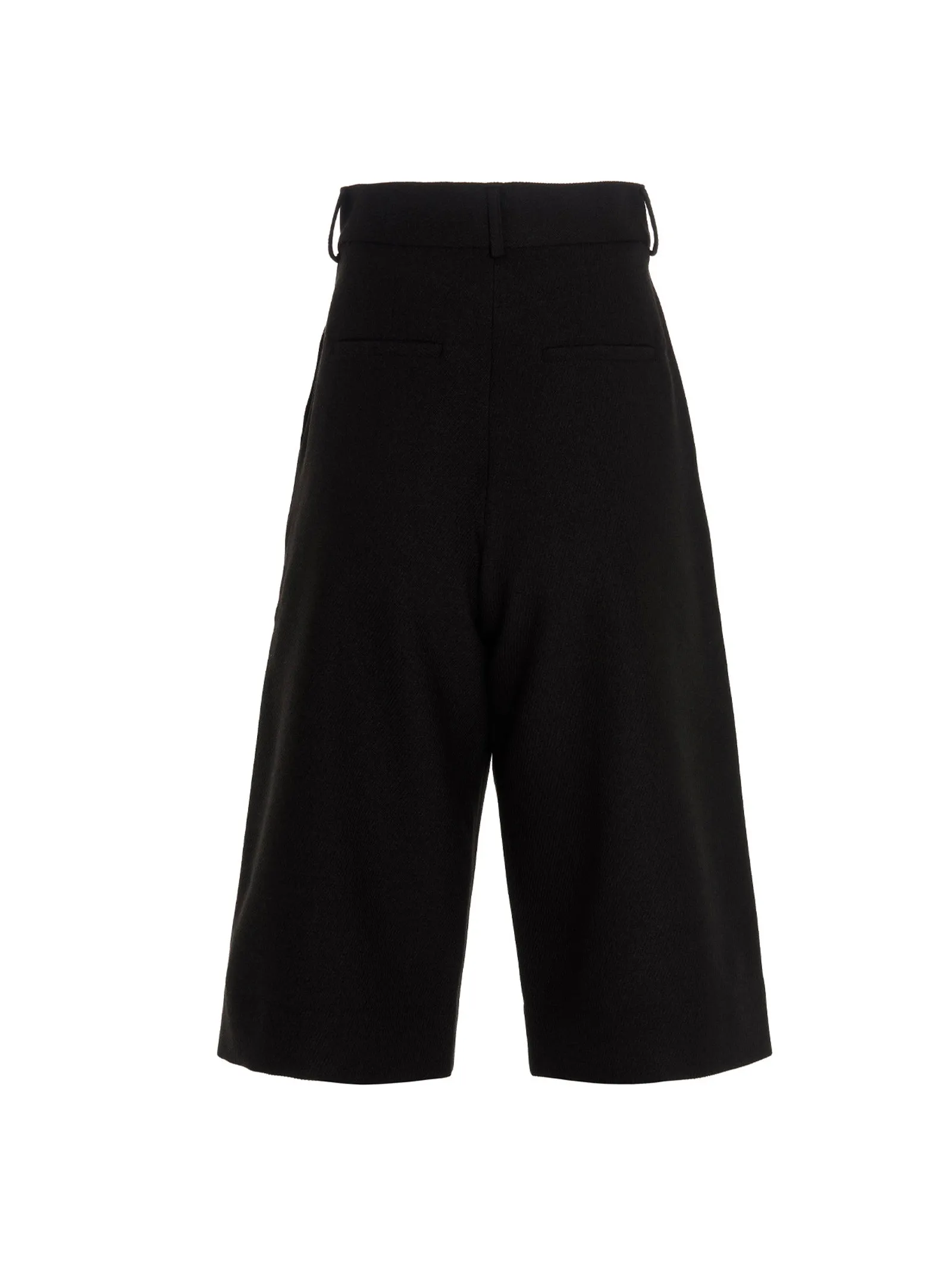 MATRIEL Pressed-Crease Tailored Shorts