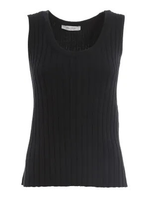 Max Mara Crewneck Sleeveless Top