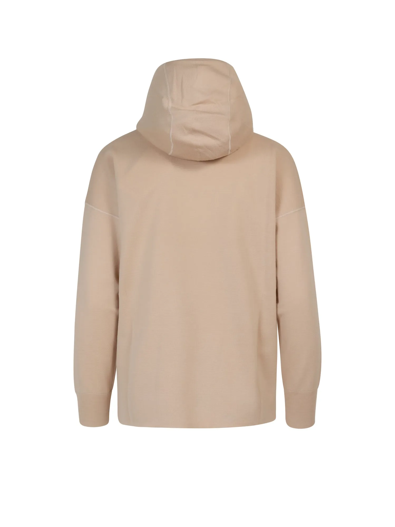 Max Mara Drawstring Knitted Hoodie
