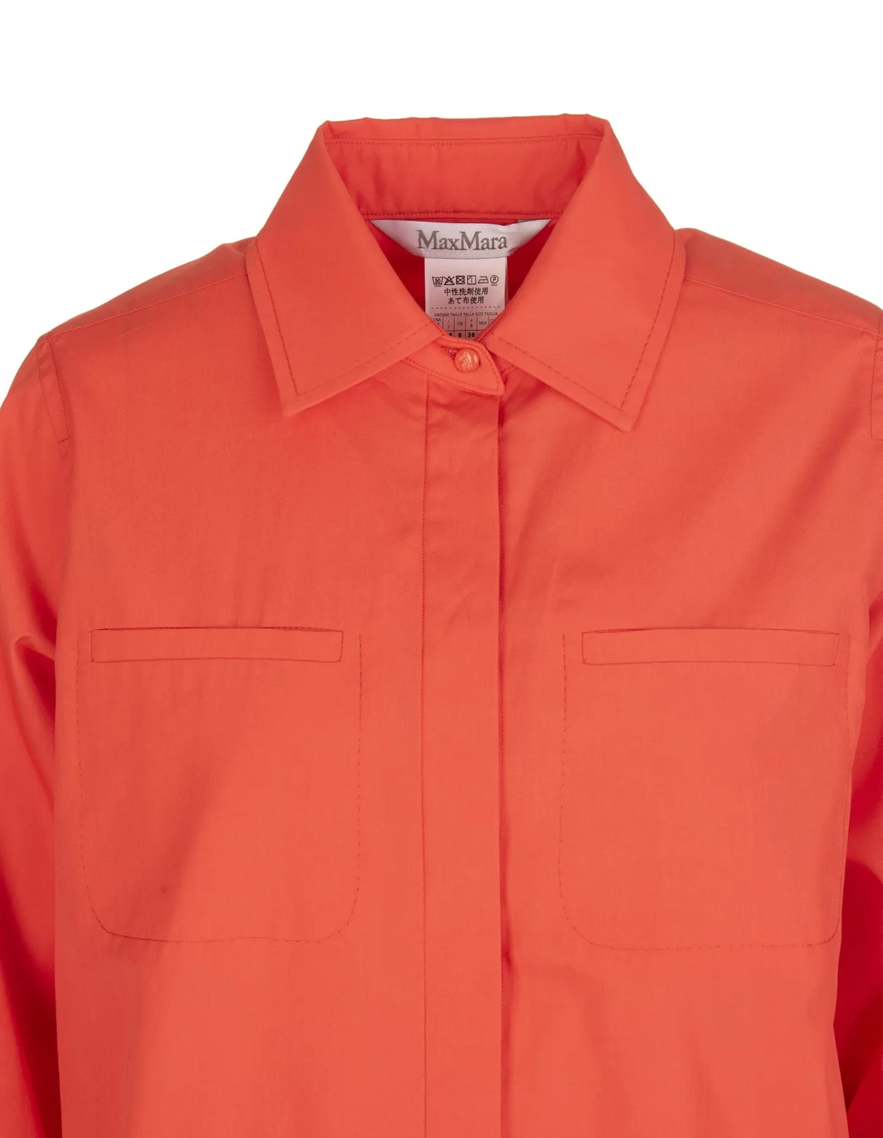 Max Mara Pleat Detailed Shirt Dress