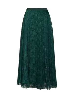 Max Mara Studio Lace Detailed Skirt