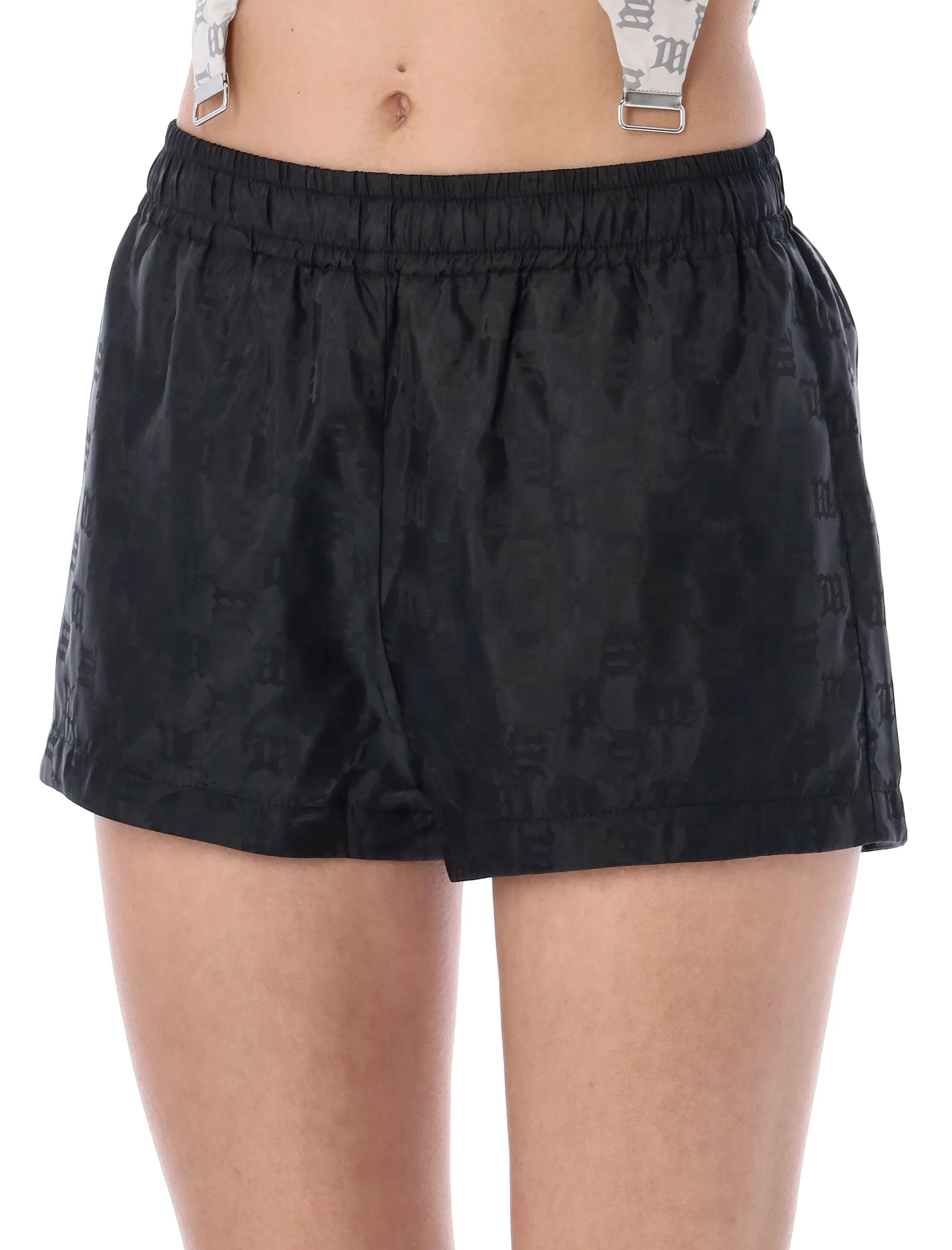Misbhv Monogram Elasticated Waist Shorts