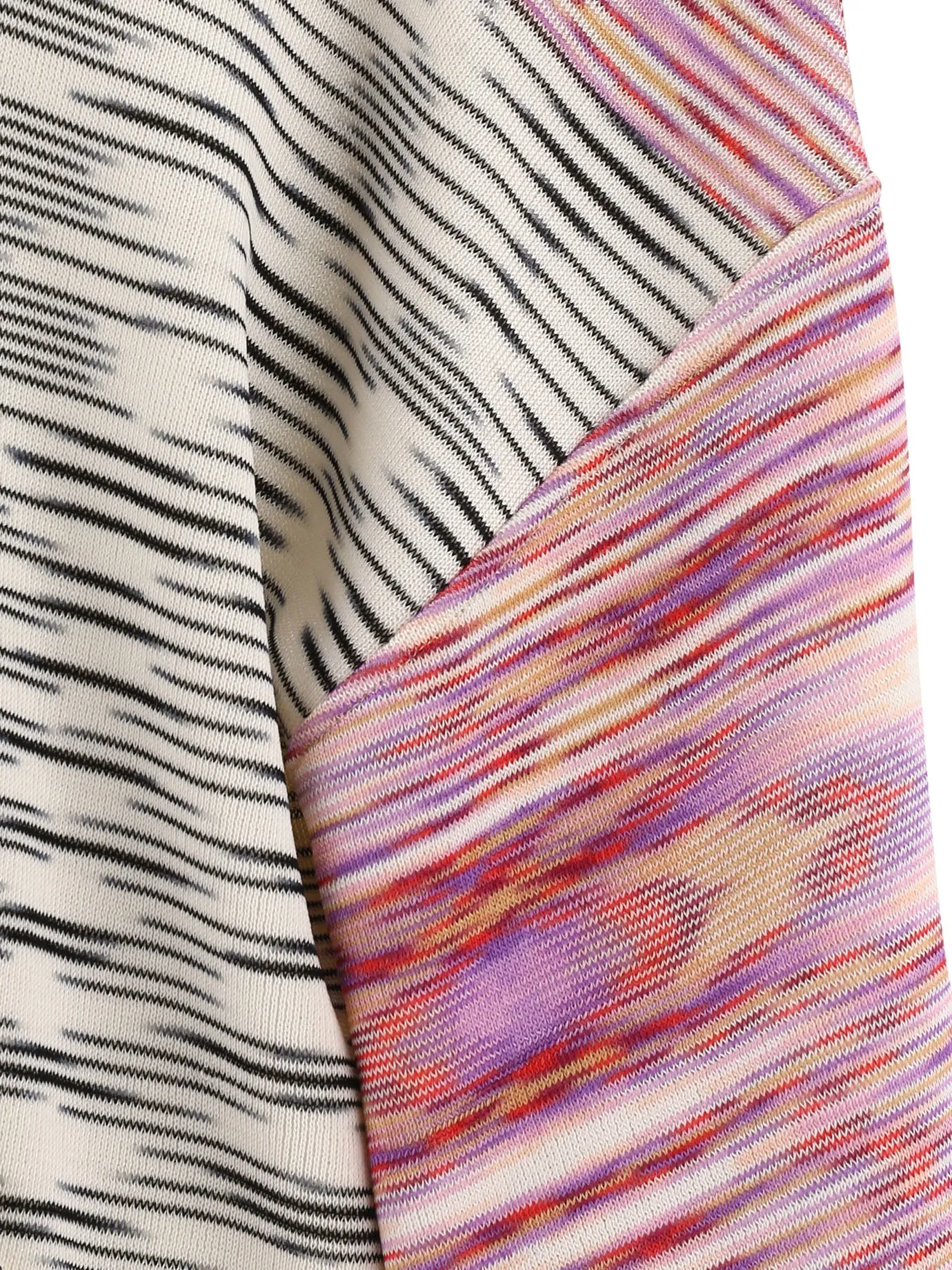 Missoni Abstract Pattern Drop Shoulder Hoodie