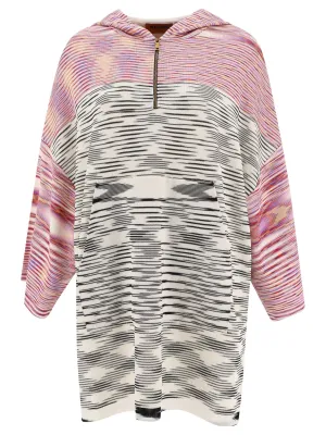 Missoni Abstract Pattern Drop Shoulder Hoodie