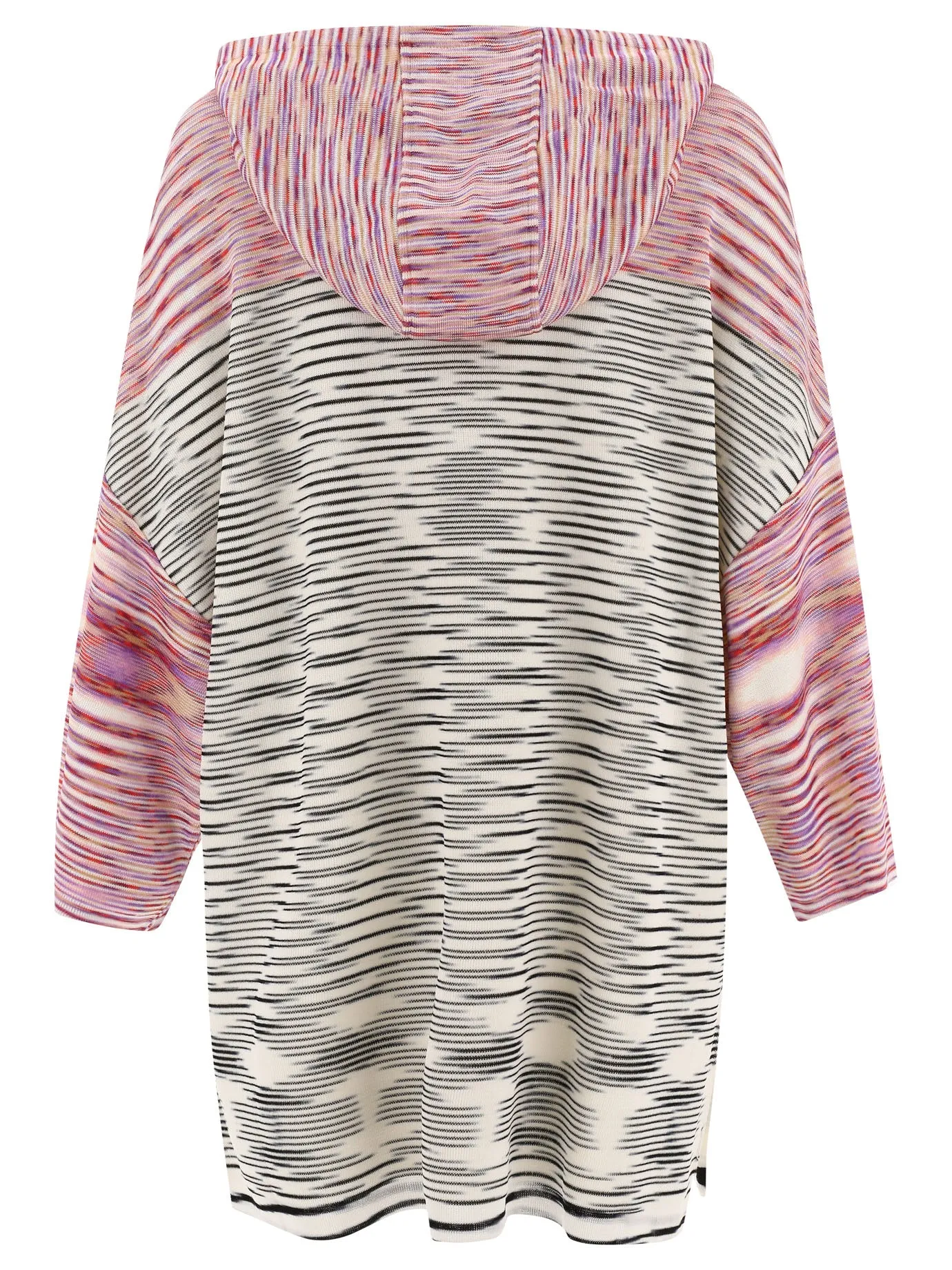 Missoni Abstract Pattern Drop Shoulder Hoodie