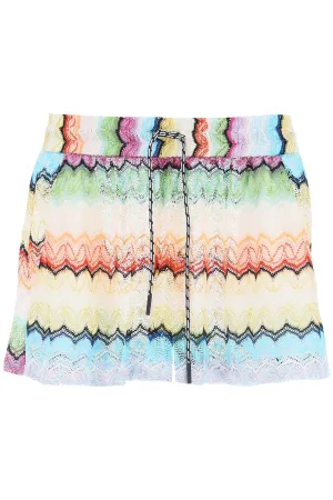 Missoni Striped Drawstring Shorts