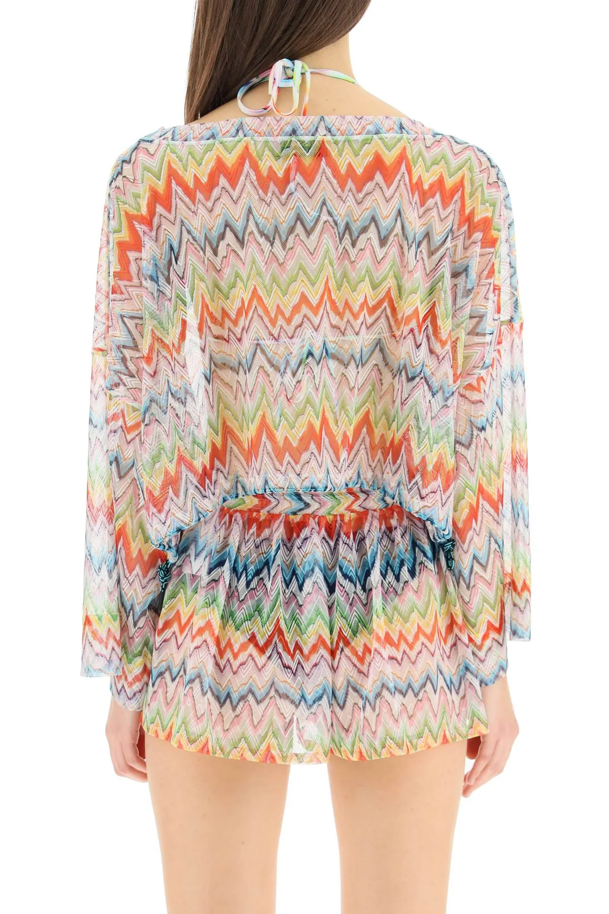 Missoni Zigzag Patterned Cropped Top
