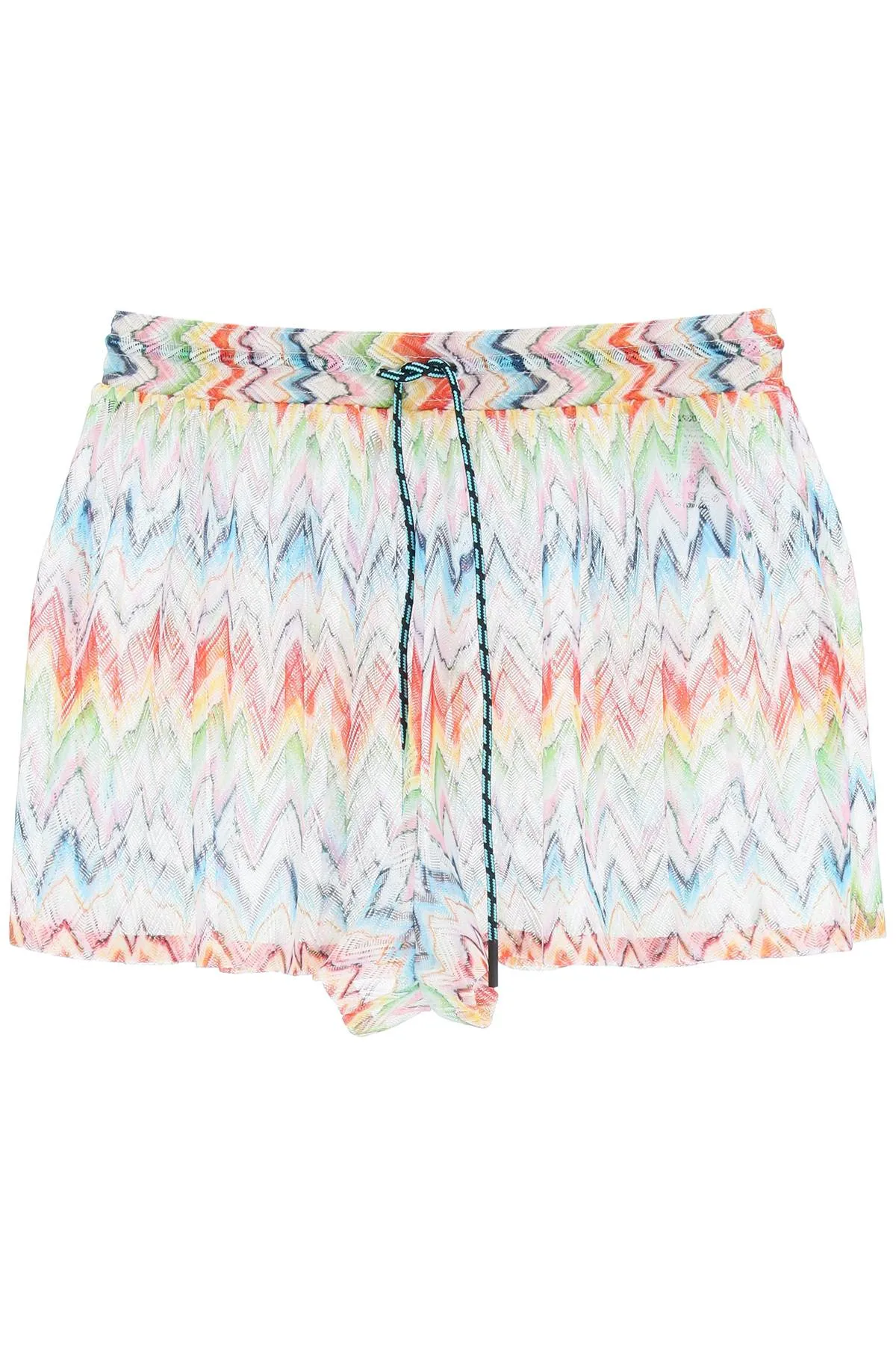 Missoni Zigzag Patterned Drawstring Shorts