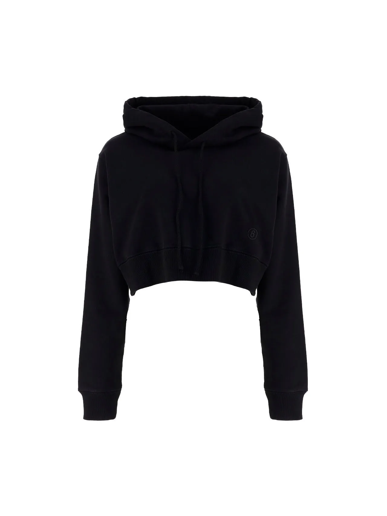 MM6 Maison Margiela Cropped Hoodie