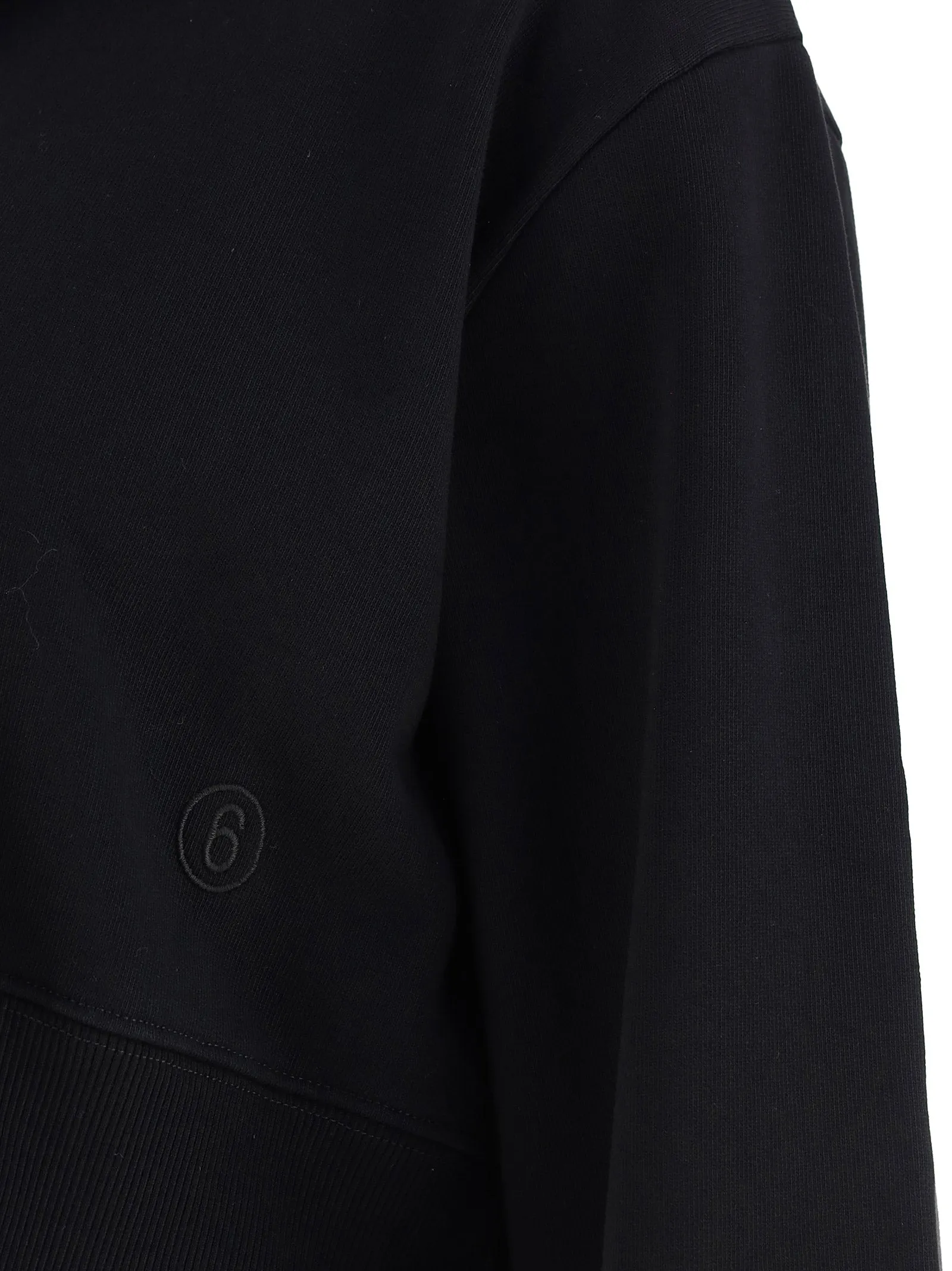 MM6 Maison Margiela Cropped Hoodie