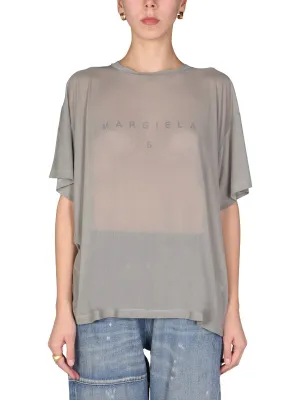 MM6 Maison Margiela Logo Detailed T-Shirt