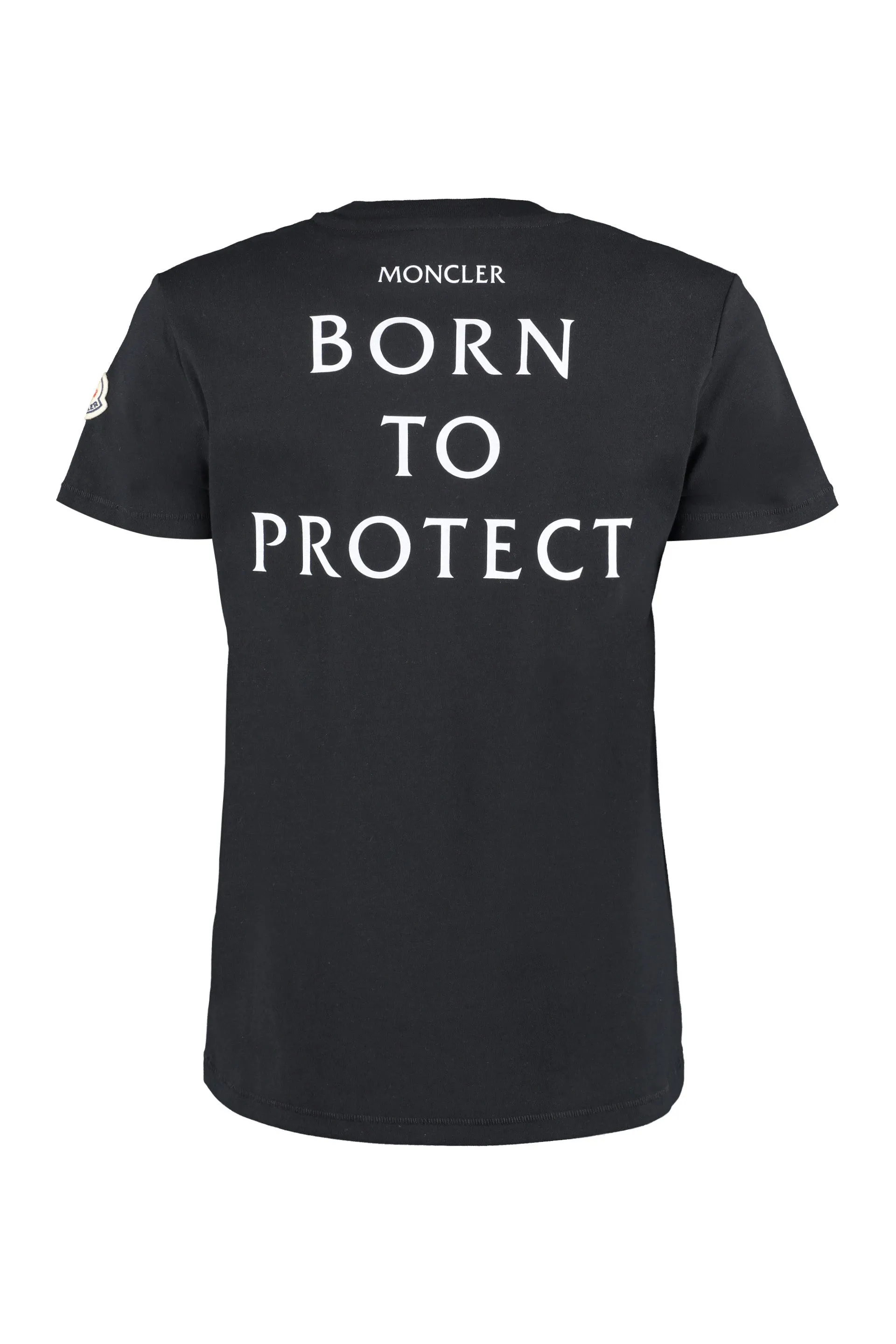 Moncler Logo Patch Crewneck T-Shirt