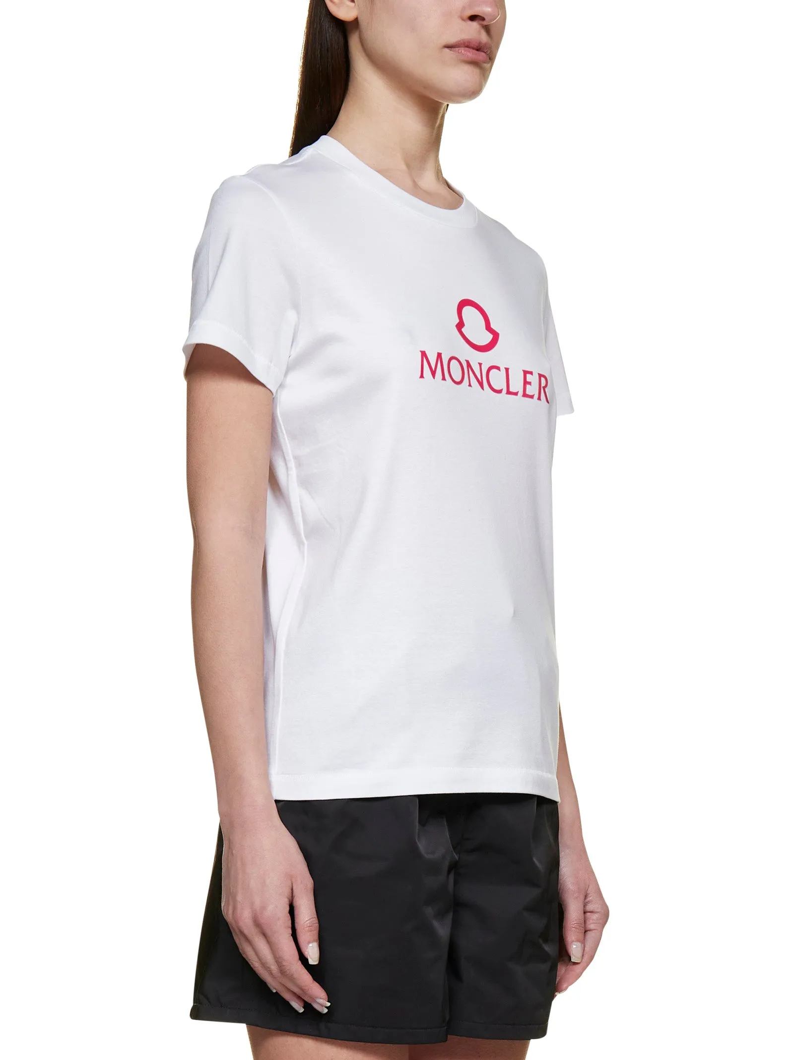 Moncler Logo Printed Crewneck T-Shirt