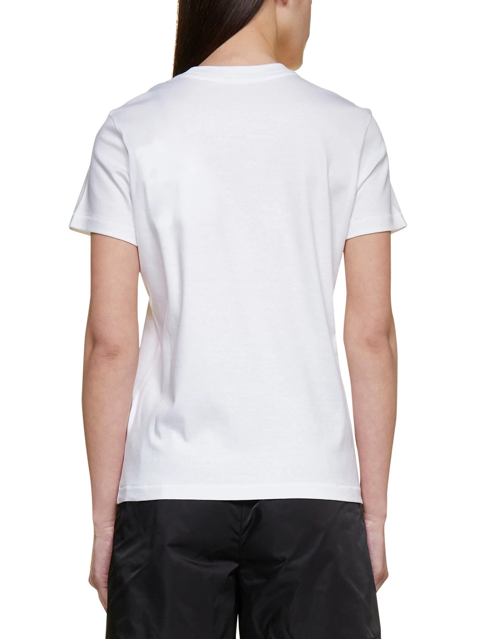Moncler Logo Printed Crewneck T-Shirt
