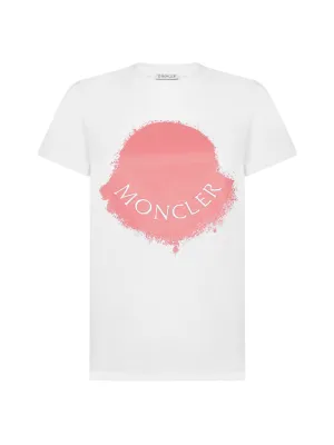 Moncler Logo Printed Crewneck T-Shirt