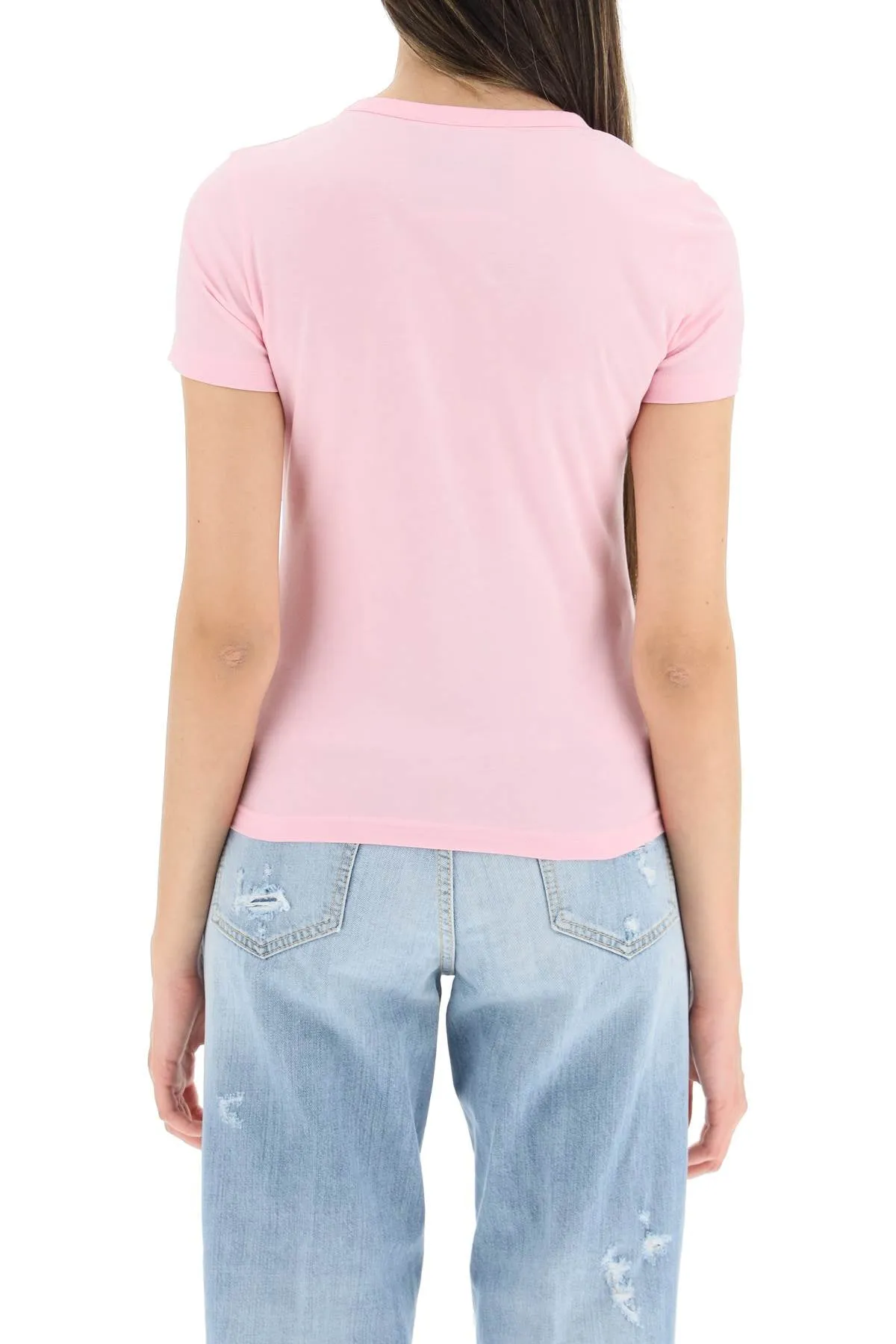 Moschino Animal Printed Crewneck T-Shirt