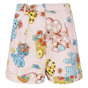 Moschino Cartoon Printed Tailored Shorts