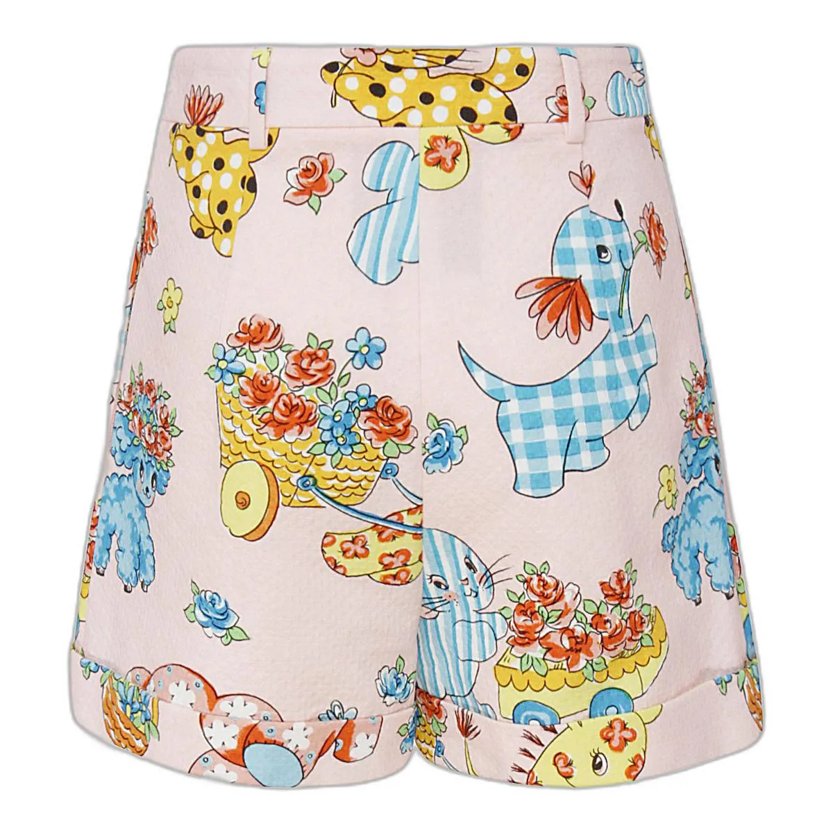 Moschino Cartoon Printed Tailored Shorts