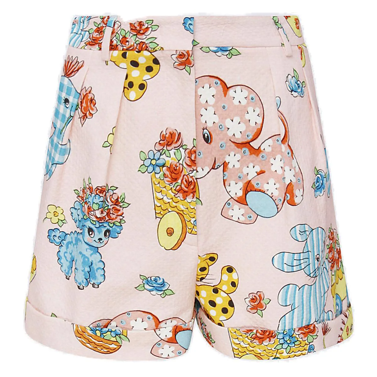 Moschino Cartoon Printed Tailored Shorts