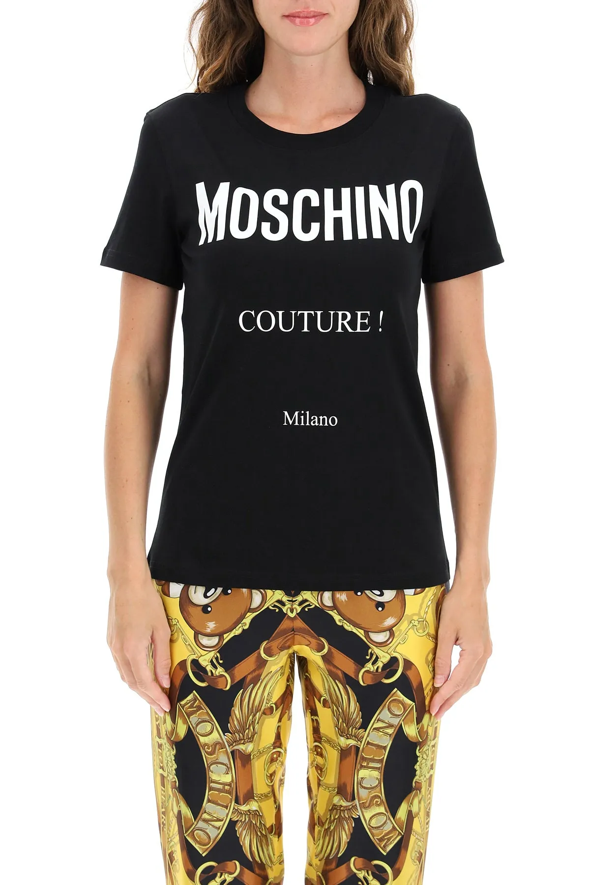 Moschino Couture Printed Crewneck T-Shirt