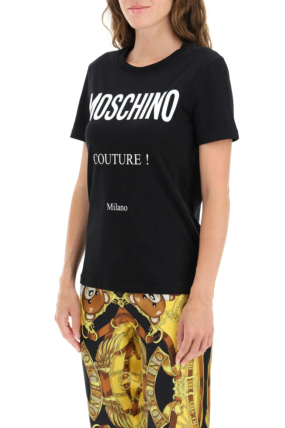 Moschino Couture Printed Crewneck T-Shirt