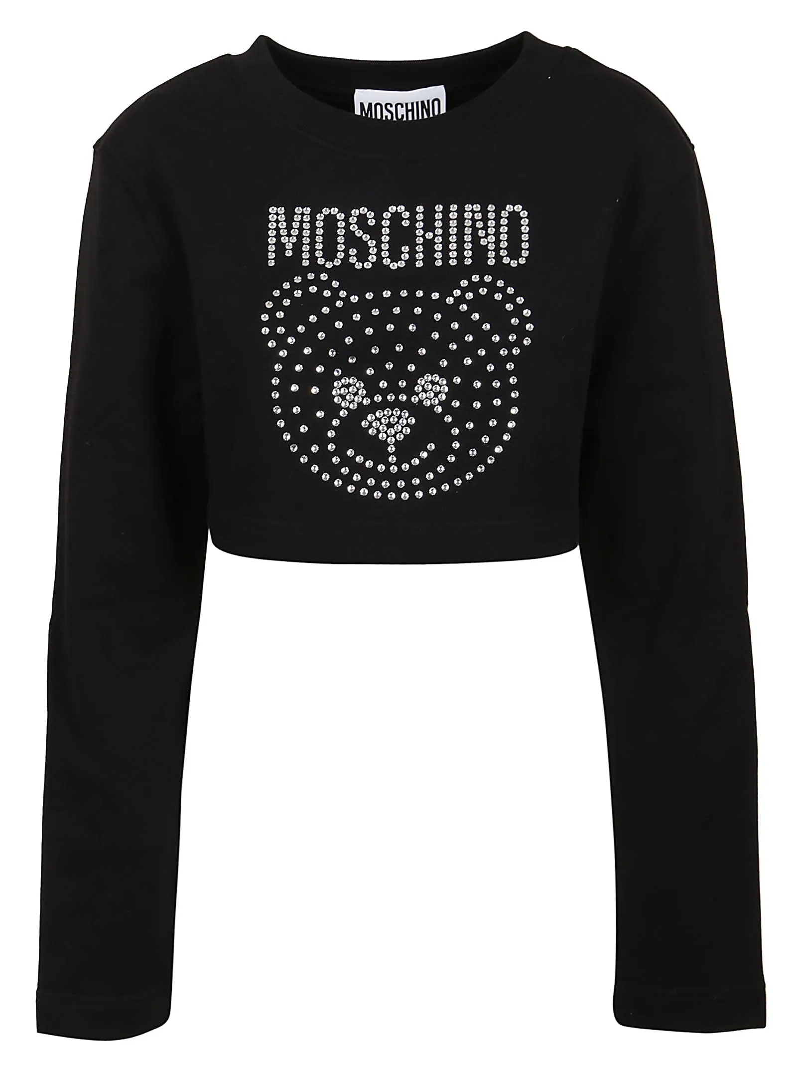 Moschino Embellished Cropped Top