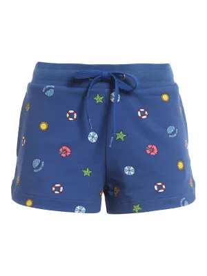 Moschino Graphic-Print Drawstring Shorts