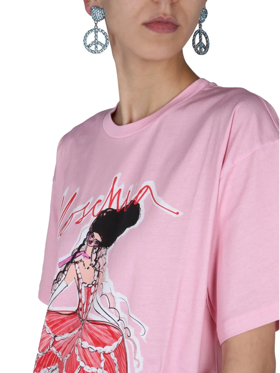 Moschino Graphic Printed T-Shirt