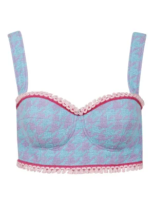 Moschino Jacquard Croppped Top