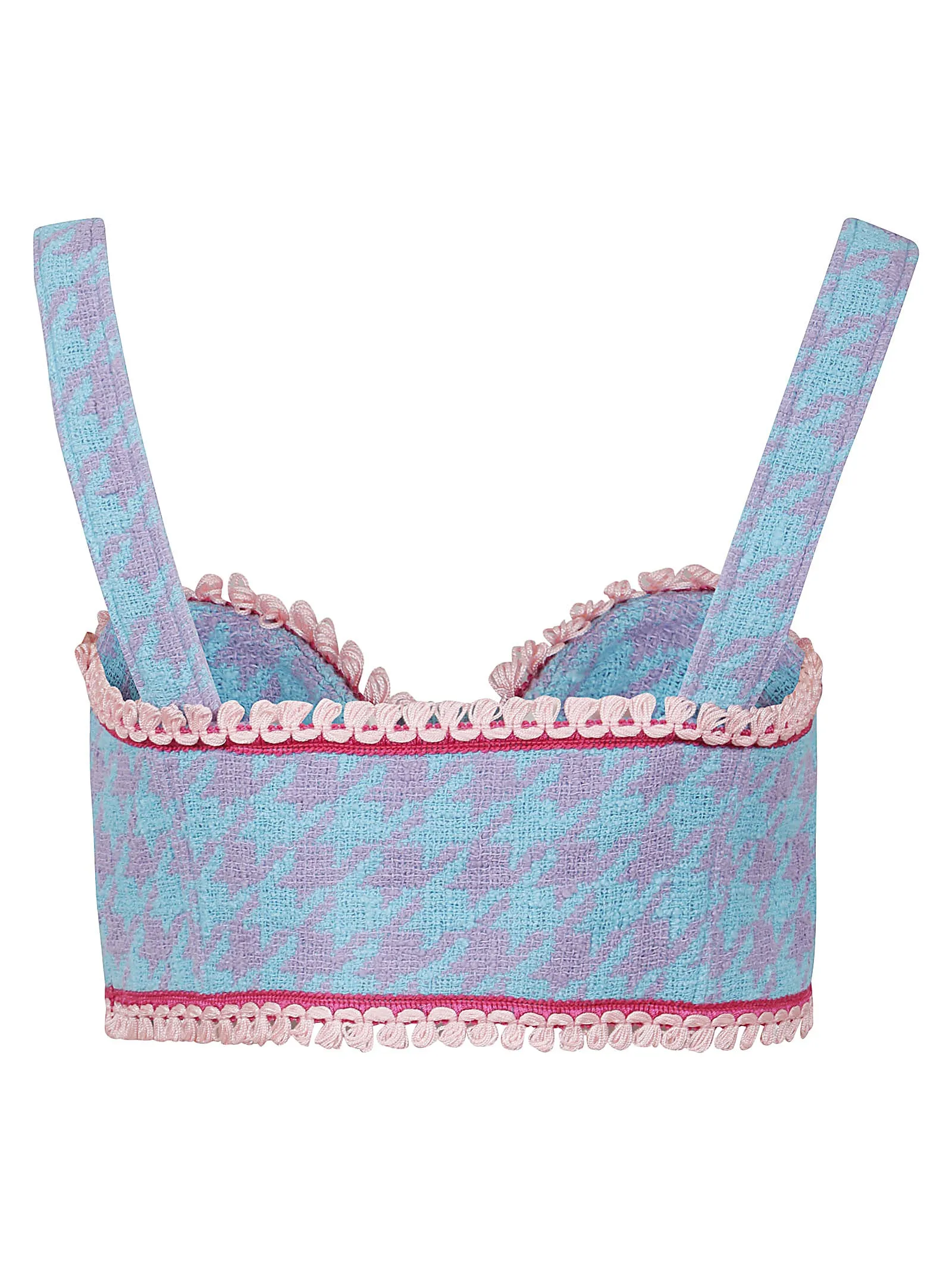Moschino Jacquard Croppped Top