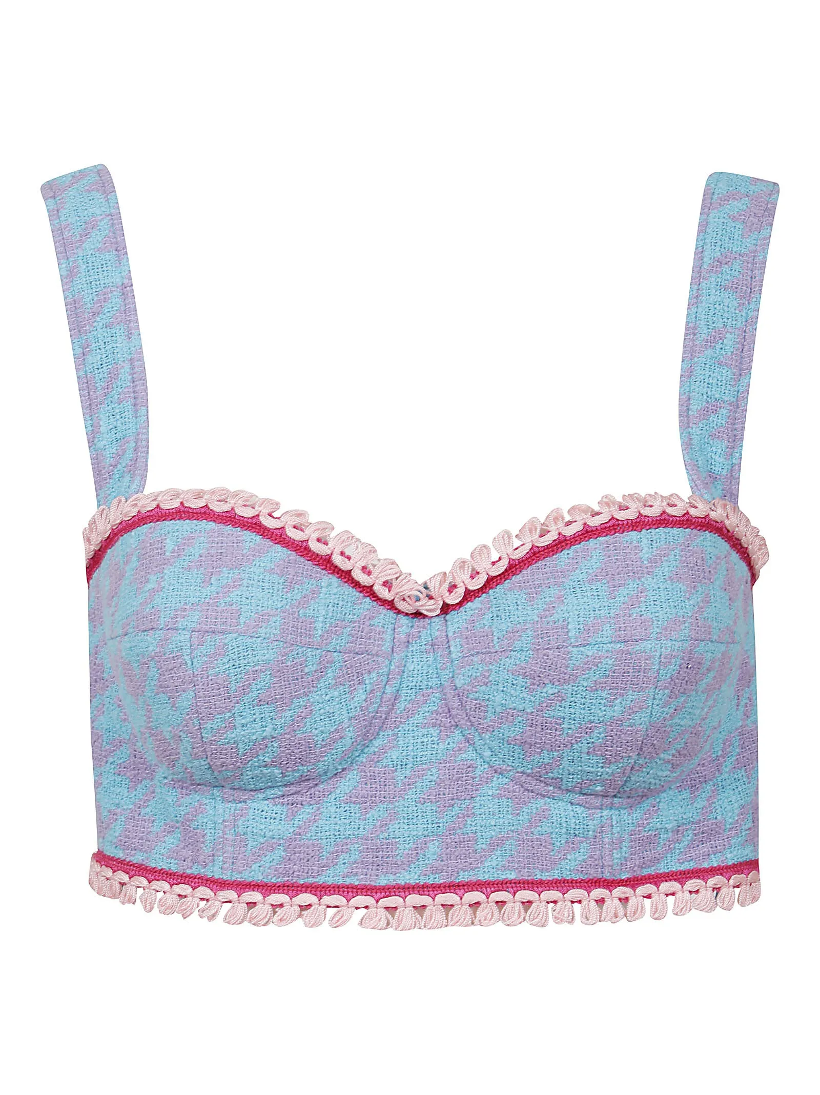 Moschino Jacquard Croppped Top