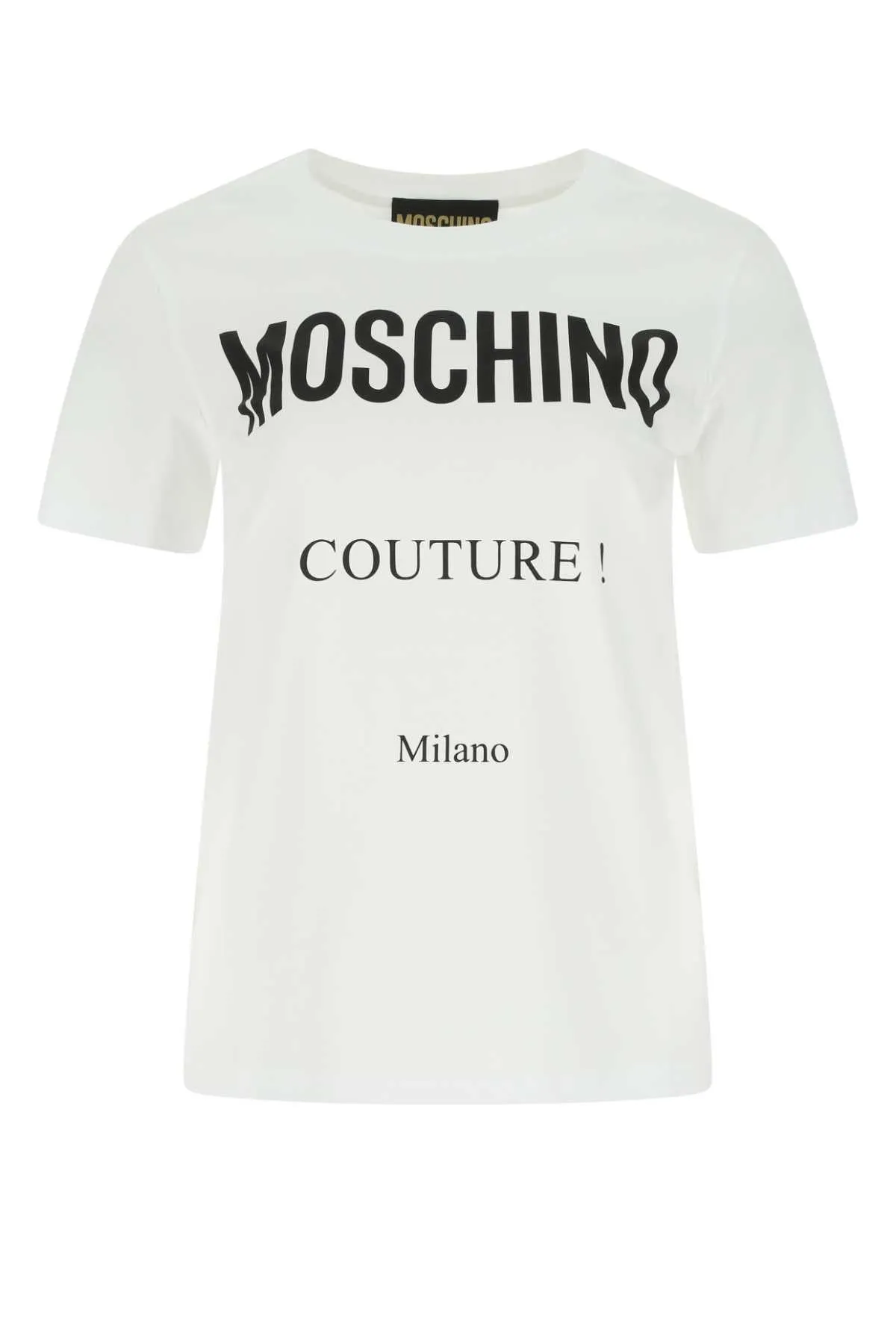Moschino Logo Printed Crewneck T-Shirt