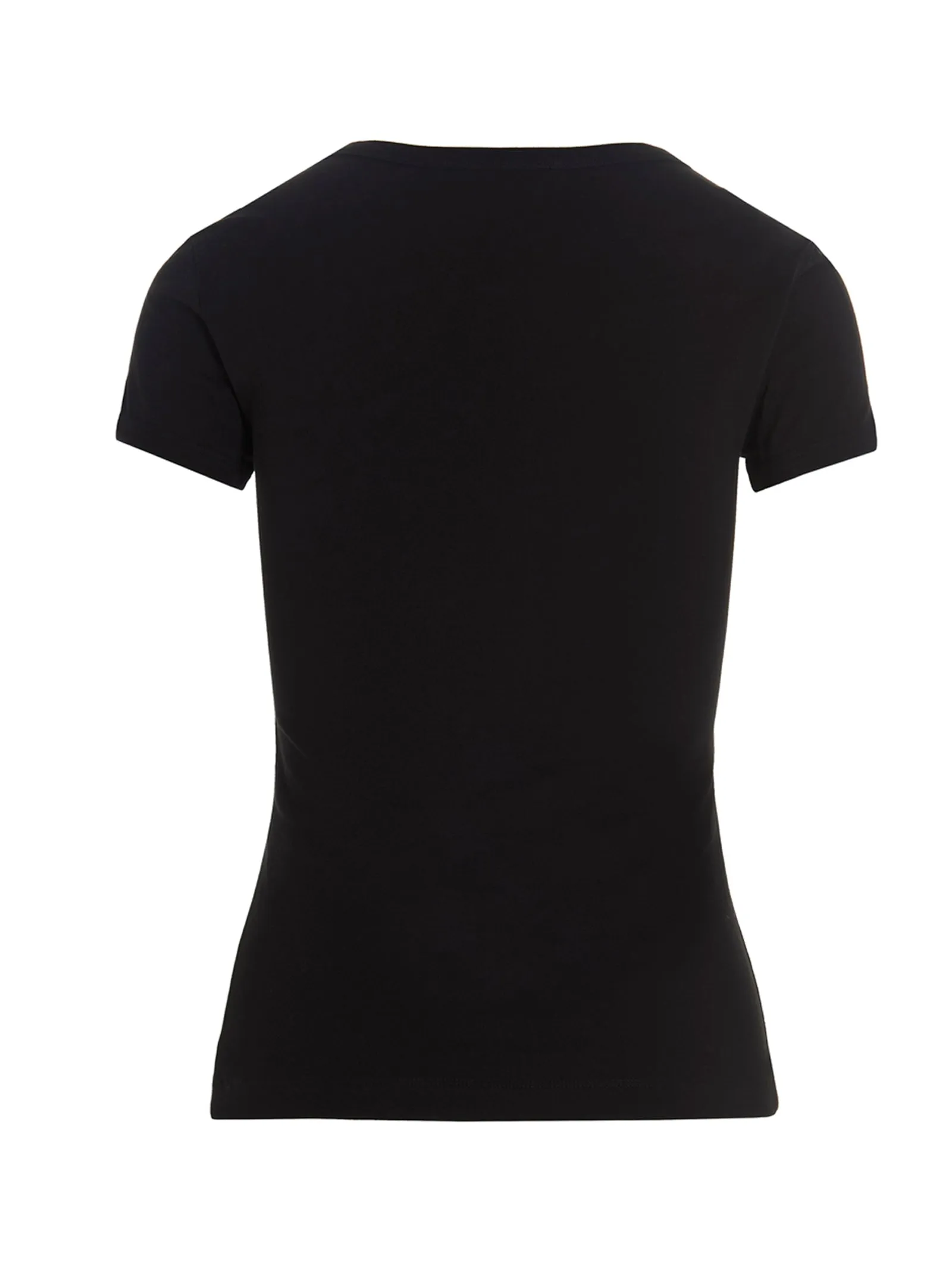 Moschino Logo Printed Crewneck T-Shirt