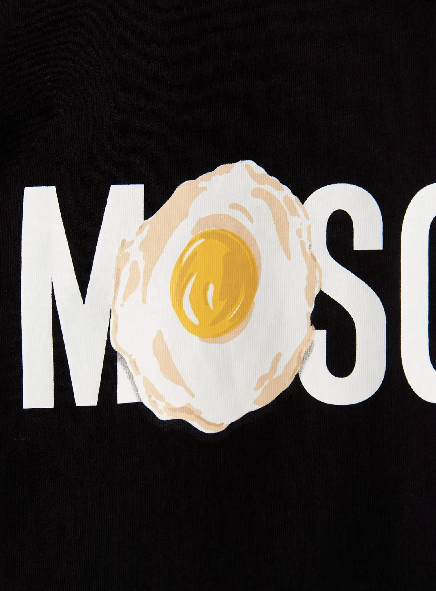 Moschino Logo Printed Crewneck T-Shirt
