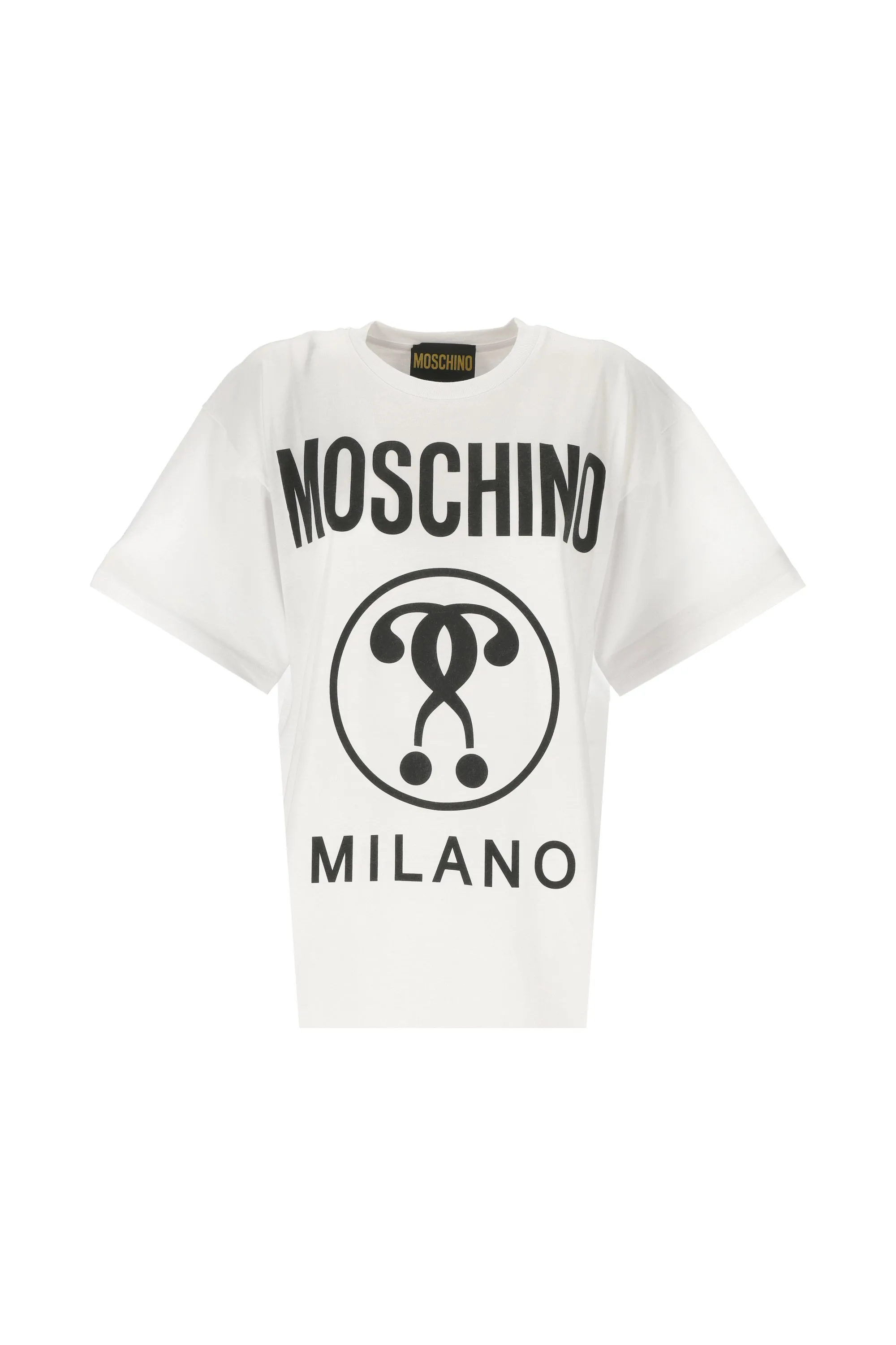 Moschino Logo Printed Crewneck T-Shirt
