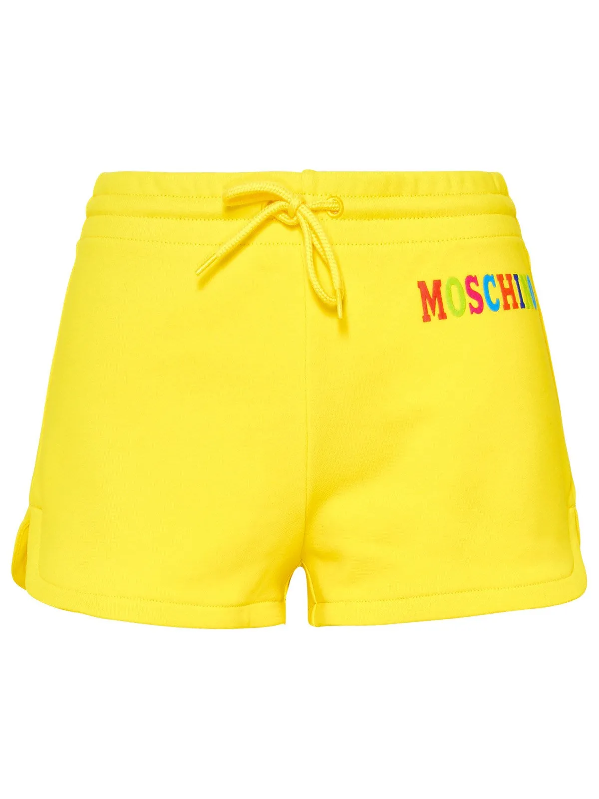Moschino Logo Printed Drawstring Shorts