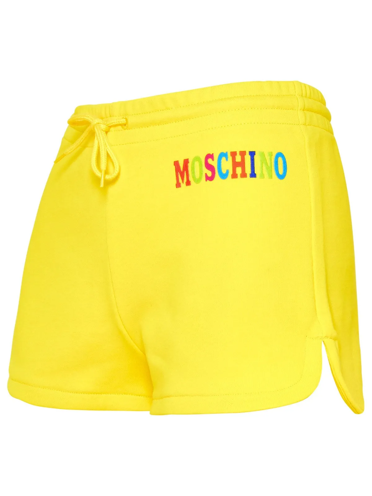 Moschino Logo Printed Drawstring Shorts