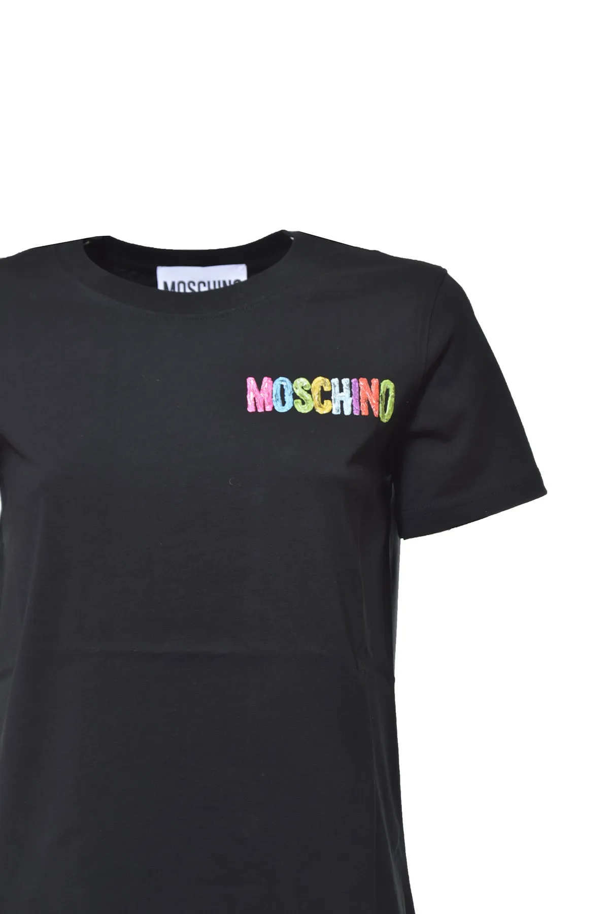Moschino Painted Logo Print T-Shirt