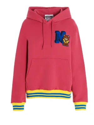 Moschino Teddy Bear Patch Hoodie