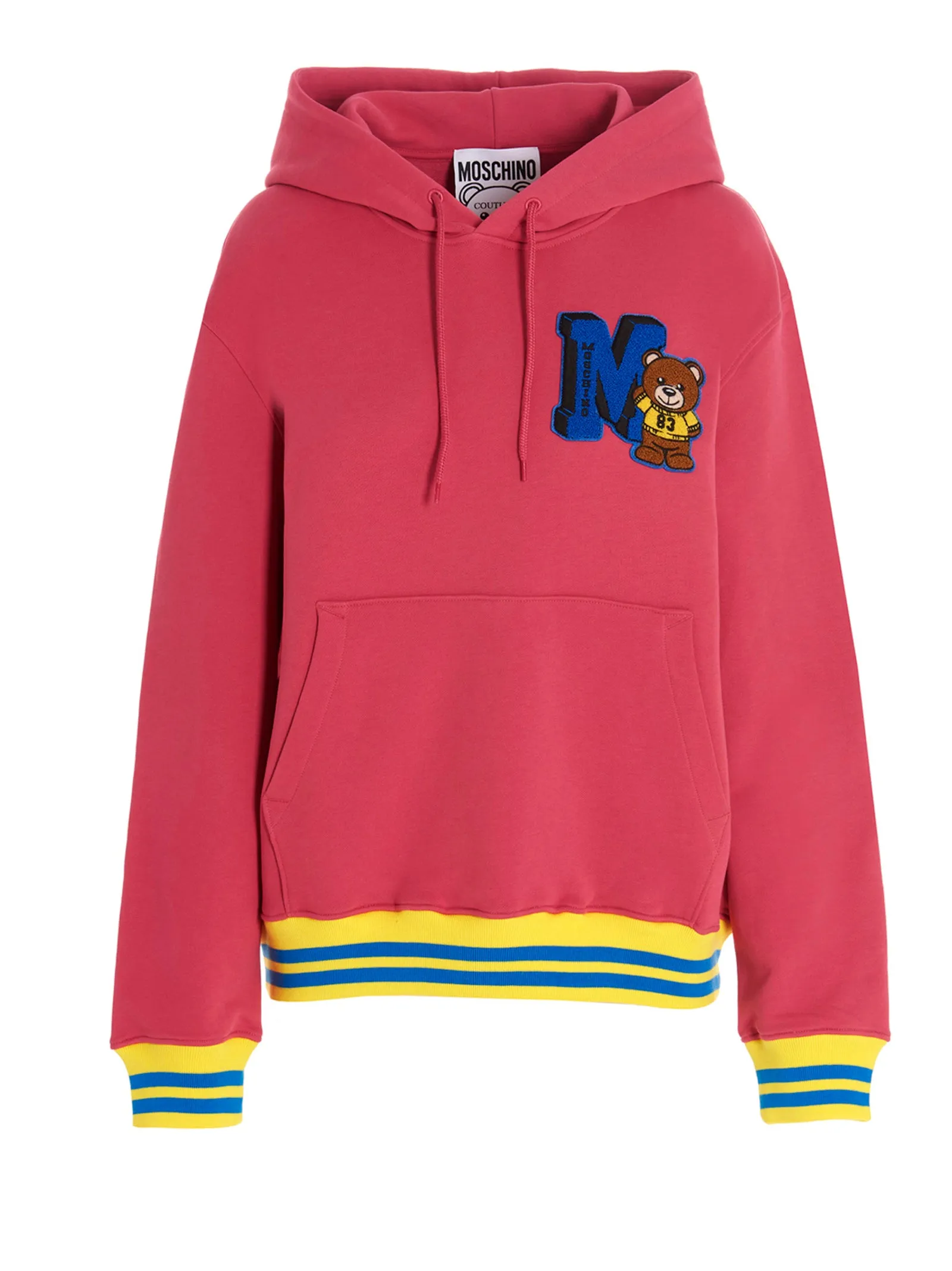Moschino Teddy Bear Patch Hoodie